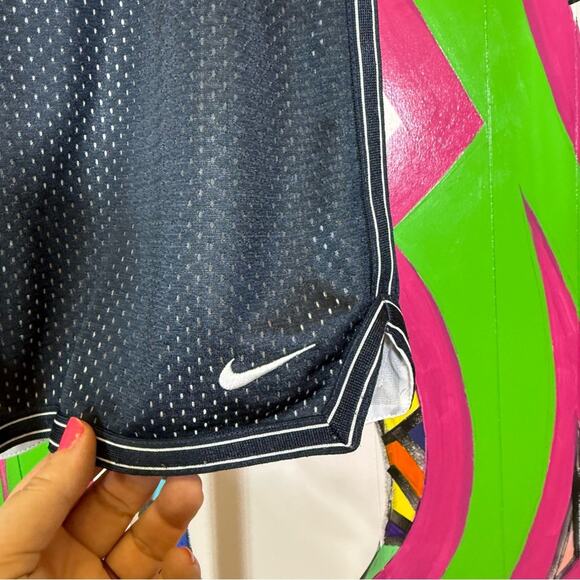 Nike Black/Blue Athletic Mesh Shorts. Size Small. Excellent condition! - Picture 2 of 6